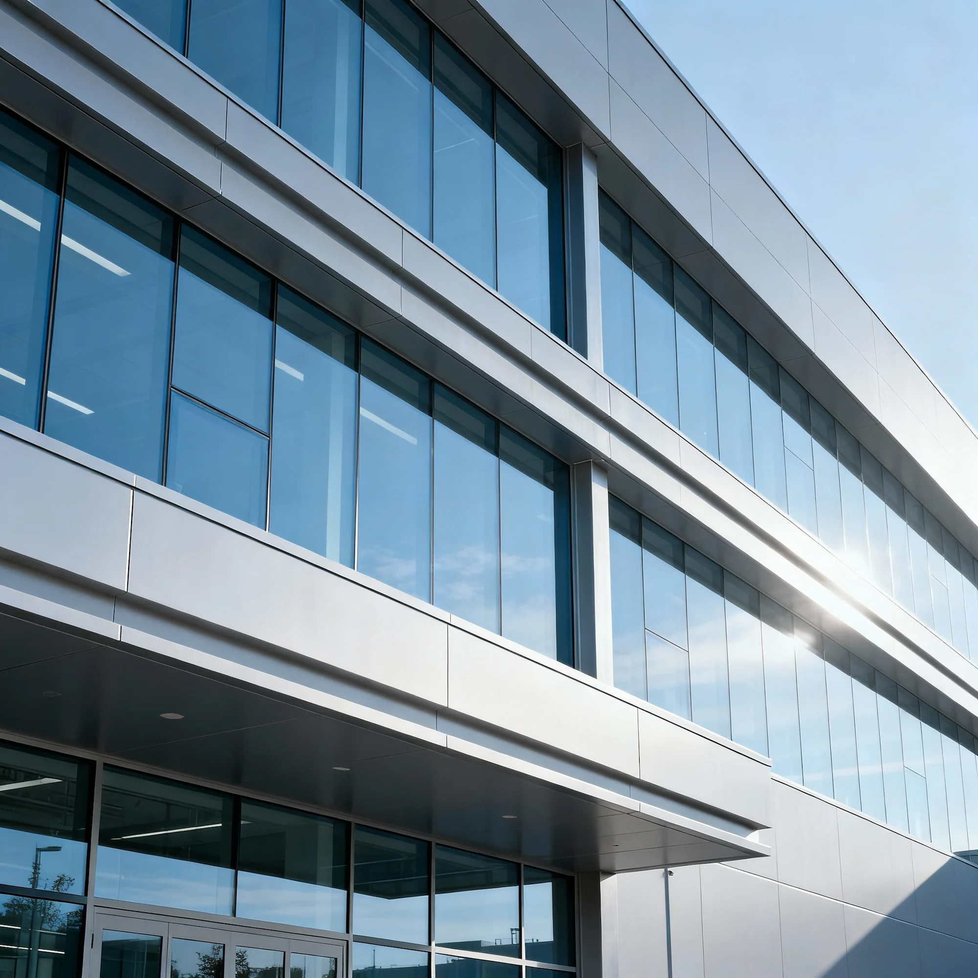 Modern architecture representing legal precision and innovation